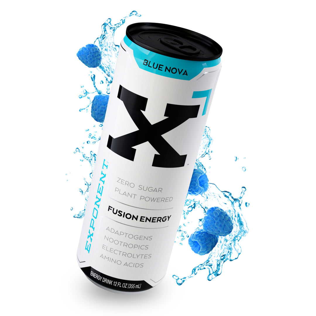 Blue Nova Plant Based Energy Drink | Sugar Free | Focus Fuel