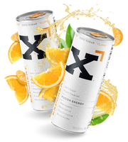 Cans of Exponent Energy - Eclipse Plant - Based Energy Drink