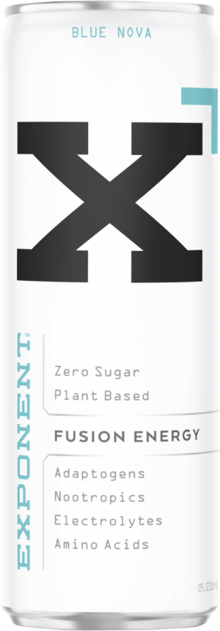 A can of Exponent Energy - Blue Nova Plant - Based Energy Drink